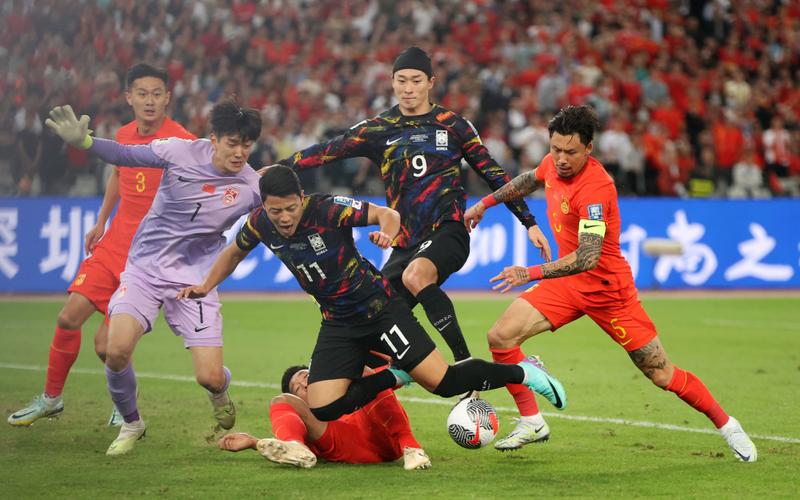 中国韩国足球比赛首发